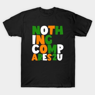 Nothing Compares 2u - Sinead O'Connor - Tricolour T-Shirt